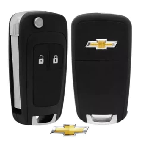 Chave Canivete Carcaça Original Alarme Montana S10 Tracker Sonic Spin 2 Botões