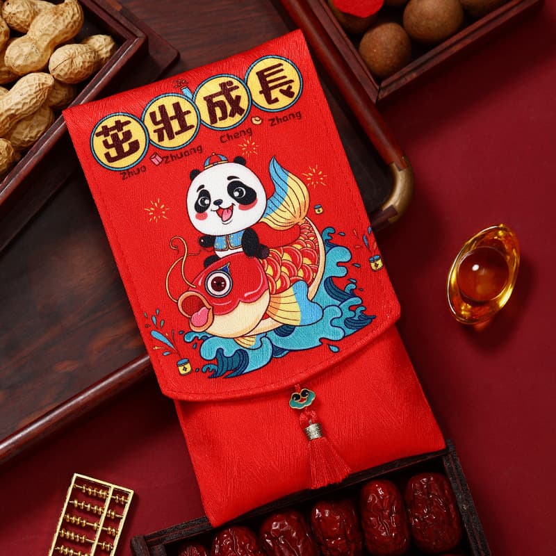 Novos envelopes vermelhos feliz aniversário mês cheio um ano de idade bebê boa fortuna dez mil Yuan envelopes vermelhos