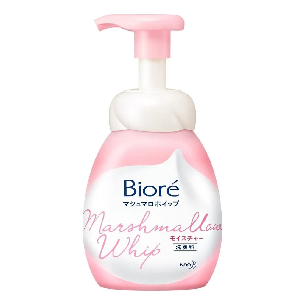 Bioré Marshmallow Whip Sabonete Facial Em Espuma Bioré Marshmallow Whip Moisture Com 150ml Todo Tipo De Pele Dia/noite