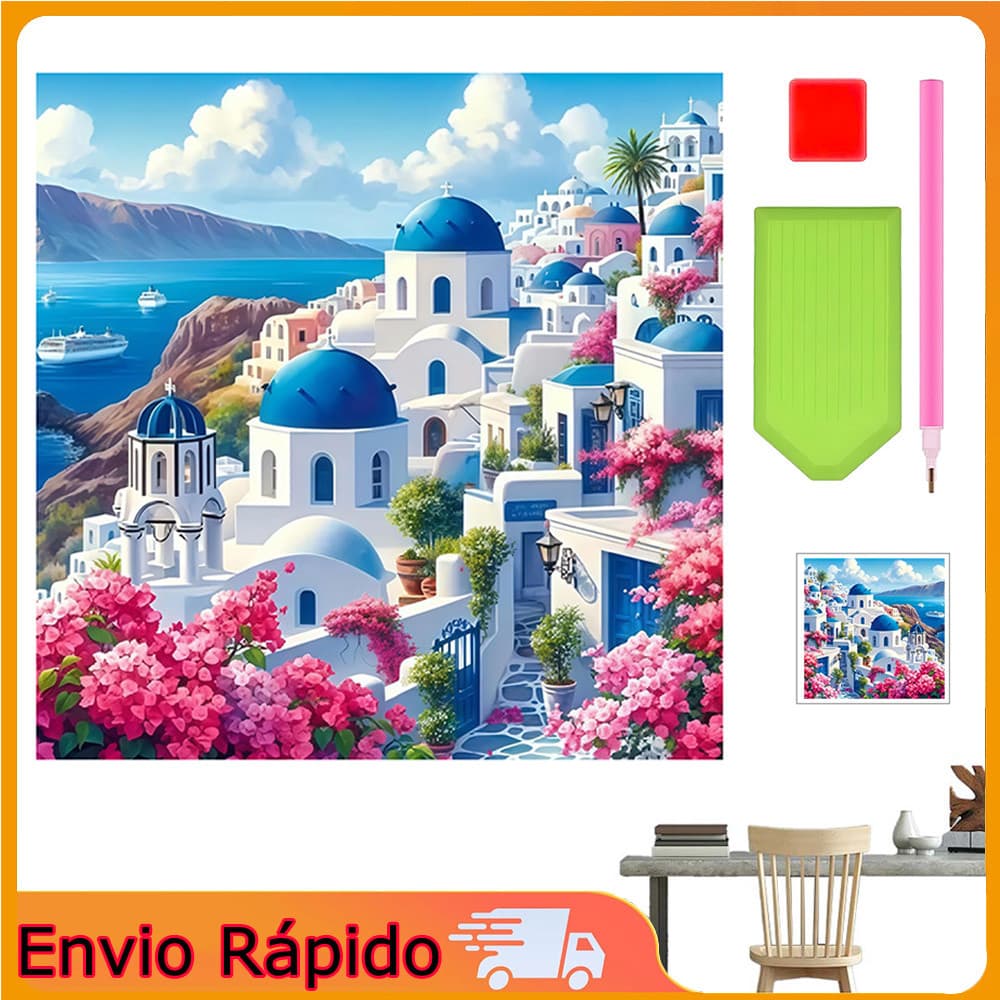 Conjunto de pintura de diamante quadrado 5d faça você mesmo