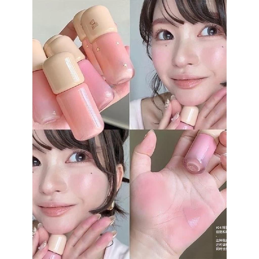 Sensação de sangue irritado Original do povo leve!Atmosfera gradiente tingimento blush loção venda quente líquido blush