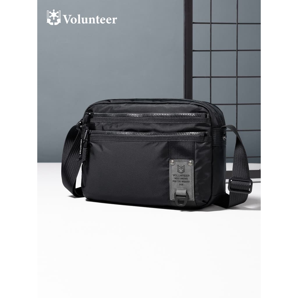 Walondier novo estilo bolsa mensageiro masculina funcional de grande capacidade bolsa de ombro Commuter saco Oxford pano