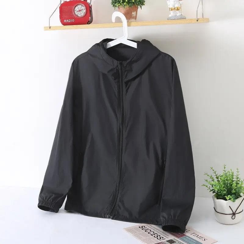 Roupas de proteção solar de verão de seda gelada para homens e mulheres ao ar livre leve Anti-ultravioleta pesca tamanho