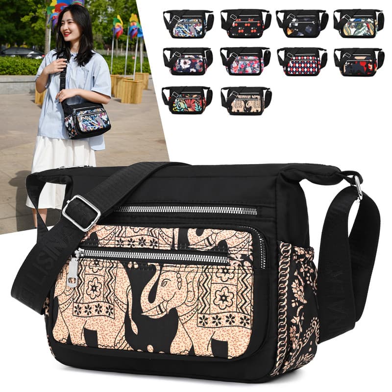 202 japonês coreano saco do mensageiro novo estilo impresso mochila versão coreana na moda moda feminina bolsa de lona p