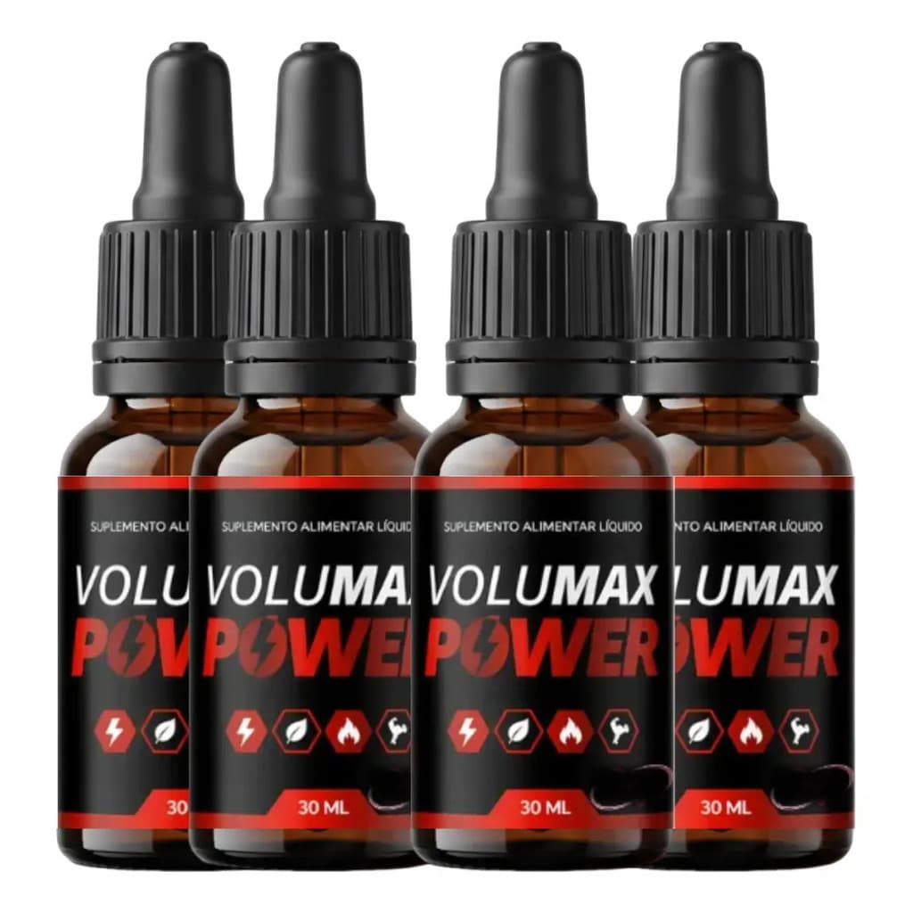 4 Volumax Power 30ml Original Entrega Rápida Loja Oficial