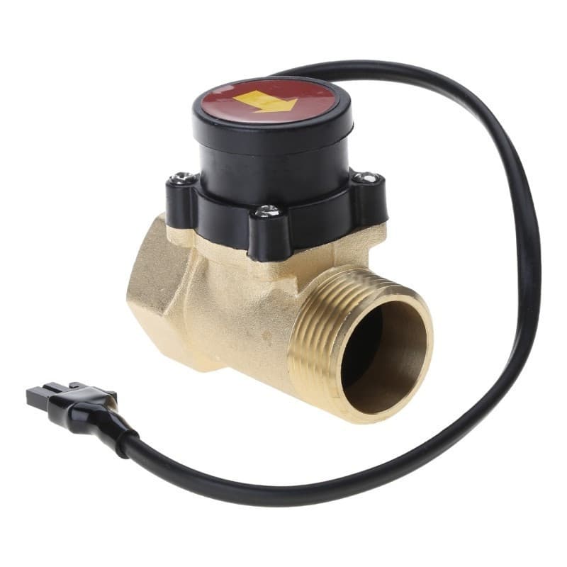 Sensor Magnético Eletrônico de Controle de Pressão e Fluxo para Bomba de Água, Todo em Cobre,