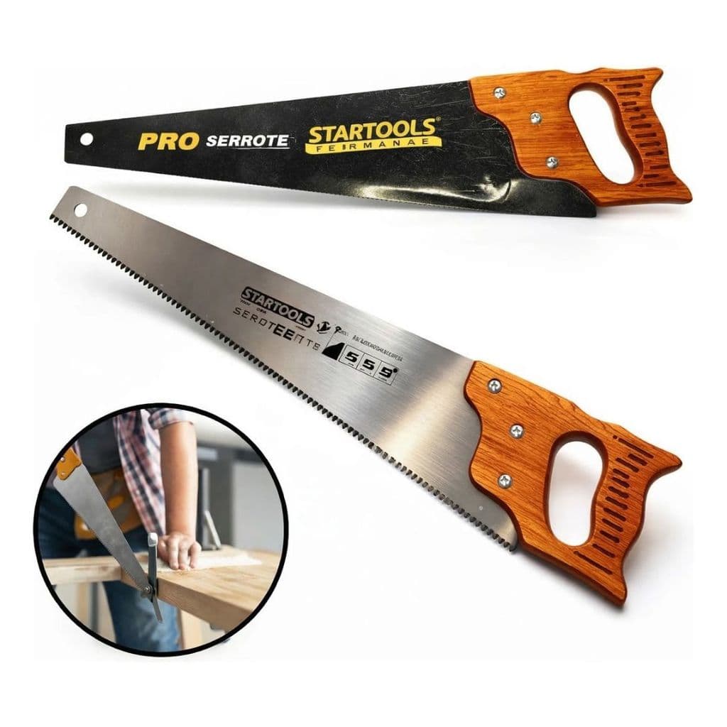 Serrote Para Madeira 18” 450Mm Dente Temperado Cabo Madeira