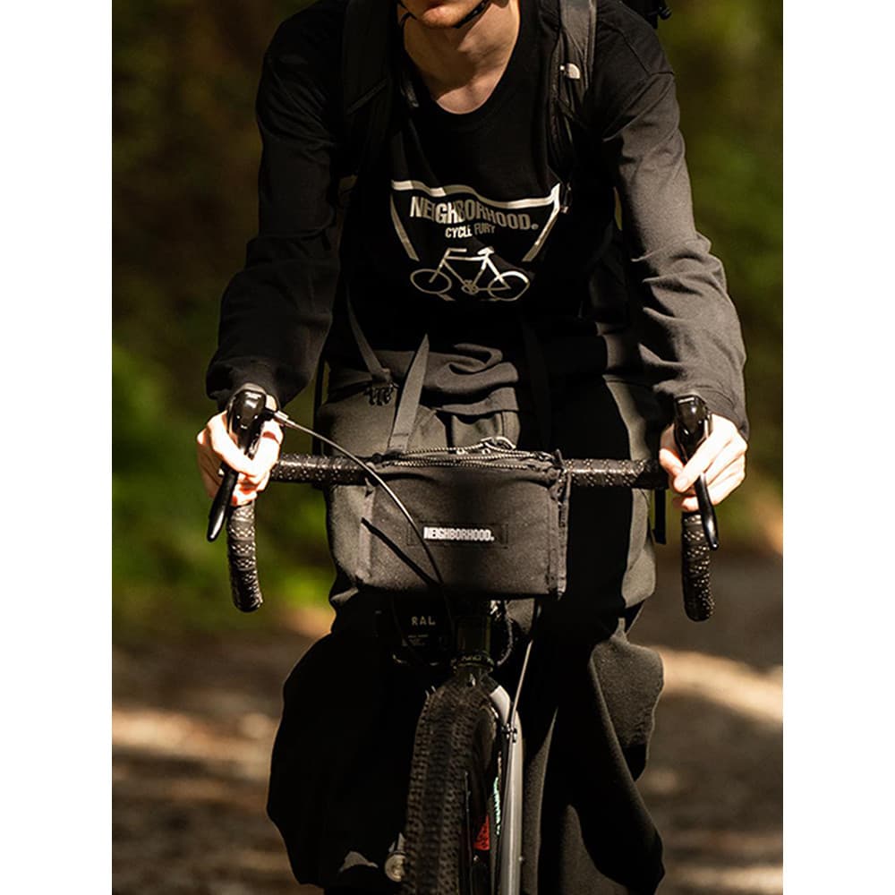 NEIGHBORHOOD NBHD Bicicleta Ciclismo à prova d'água Bolsa Armazenamento Bolsa Feixe frontal Bolsa Cabeça do guiador Bols