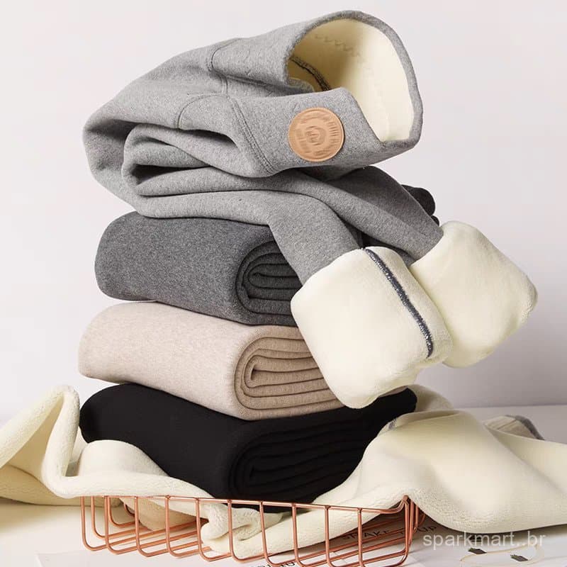 Calças De Esqui Quentes De Cintura Alta Para Mulheres Inverno Magro Grosso Véu De Cordeiro Leggings Feminino Snowboar