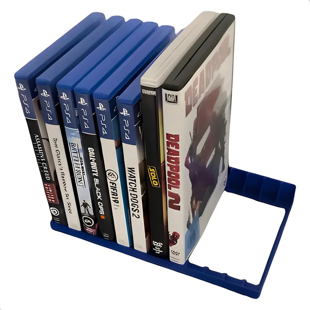 Suporte De Mesa Capacidade 10 Jogos Para Ps4/ps5 Organizador