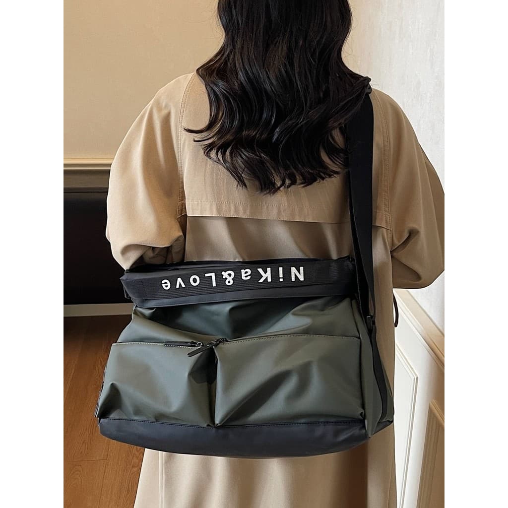 Bolsa de viagem feminina de curta distância, bolsa mensageiro portátil para ioga, natação, esportes, academia, separação