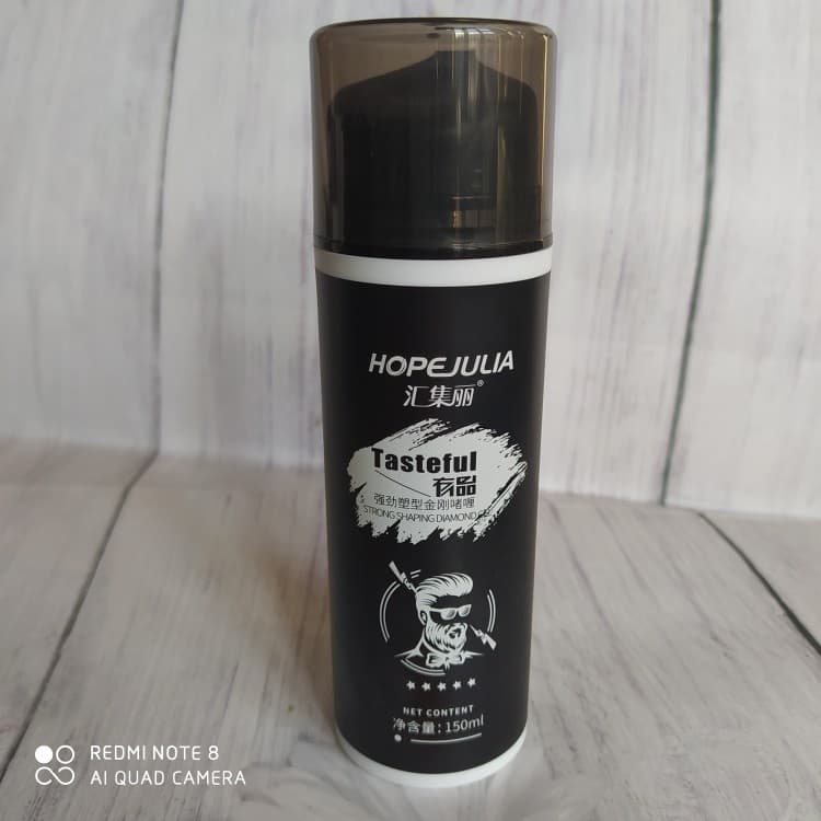 Coleção genuína concentração forte estilo diamante Gel 150ml hidratante estilo de longa duração fragmentação de cabelo o