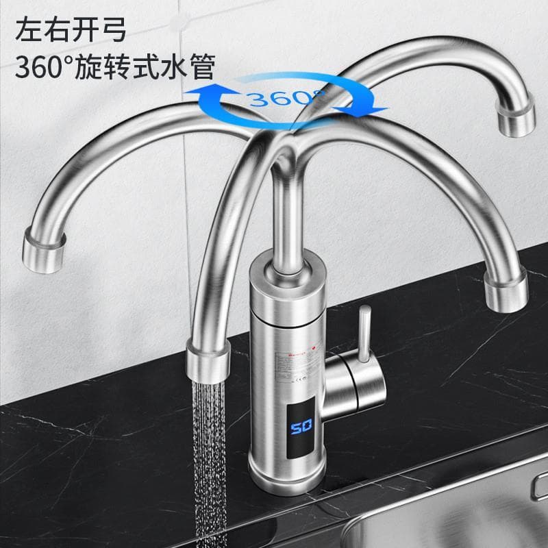 110V220v torneira de aquecimento elétrico aquecedor aquecimento instantâneo aquecimento rápido cozinha aquecedor água po