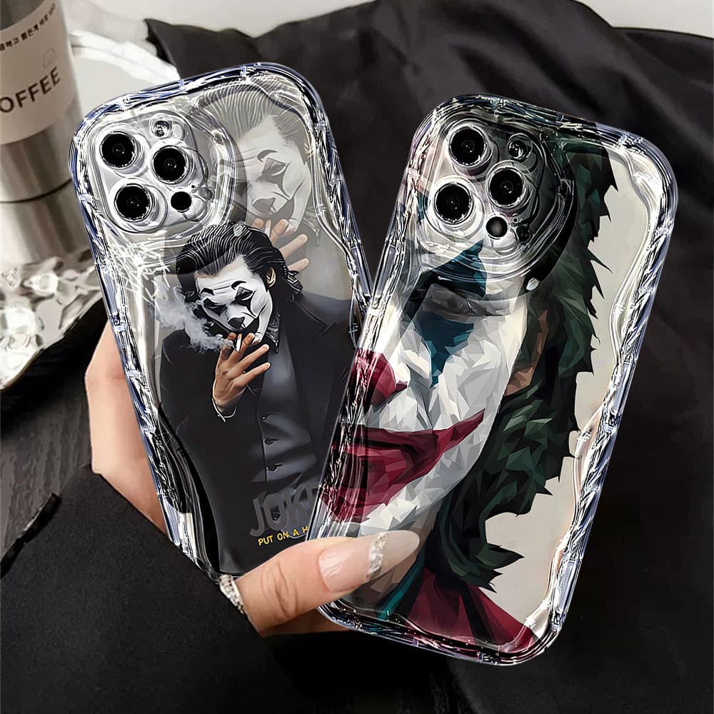 Capa De Telefone Ondulada Transparente , Dupla Coringa À Prova De Choque Para Samsung A56 A36 A55 A54 A16 A15 A14 A05 A5