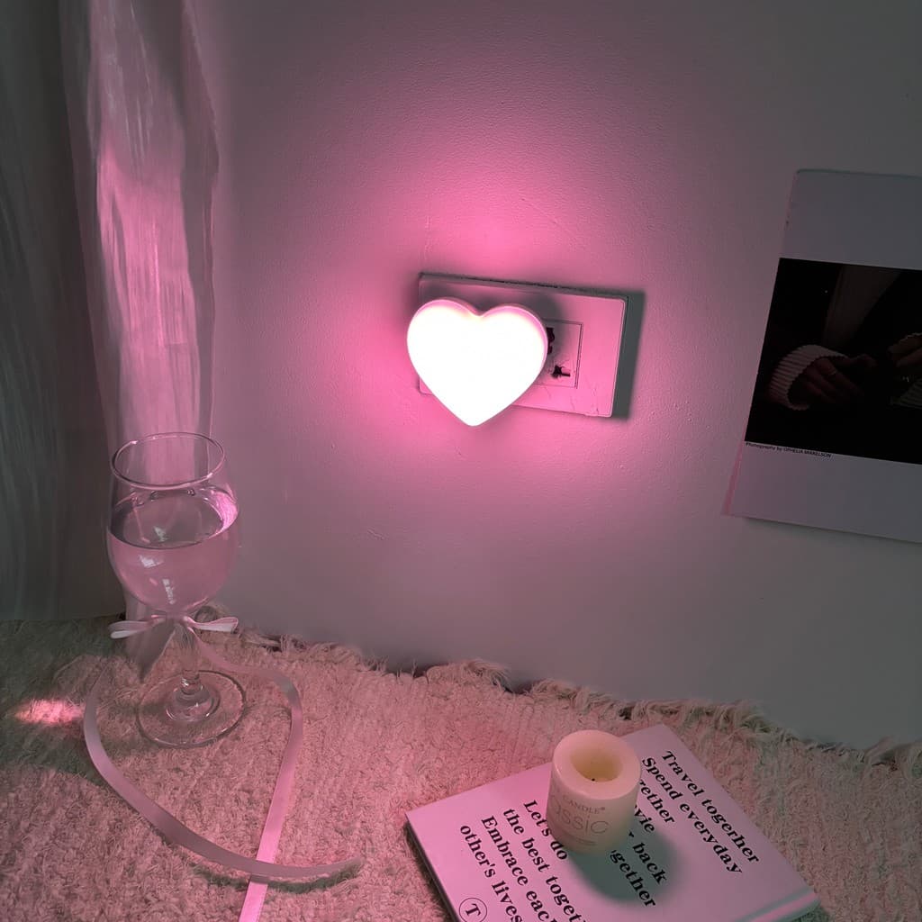 Lâmpada LED Economizadora De Energia , De Atmosfera De Quarto Cabeceira , Decoração De Casa , Casal Indução Inteligente