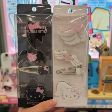 Coreia fillimilli Hello Kitty Hello Kitty Co-Branded Grampo de cabelo Faixa de cabelo Julho