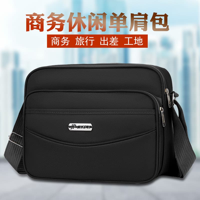 Bolsas masculinas coreanas japonesas, bolsas mensageiro femininas, tecido Oxford, carteiras à prova d'água para negócios