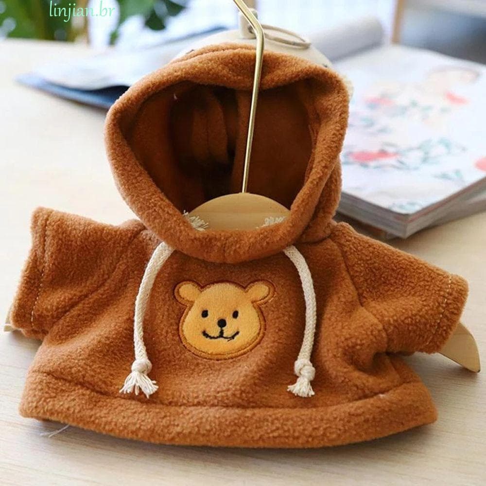 LINJIAN LaLafanfan Roupas Boneca Acessórios Pato Amarelo Brinquedos De Pelúcia Cão Brinquedo Patos