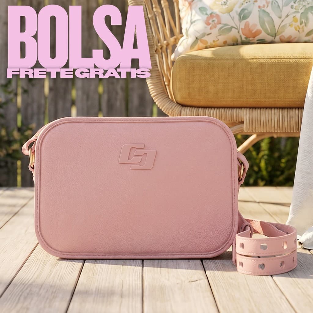 Bolsa Feminina Pequena Tiracolo Com Alça Ajustável Elegante Para Festas e Uso Diário