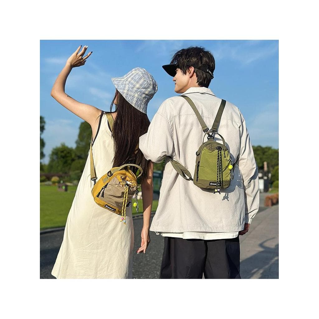 Multifuncional mochila de acampamento pequena mochila feminina saco do mensageiro esportes ao ar livre ciclismo saco gar