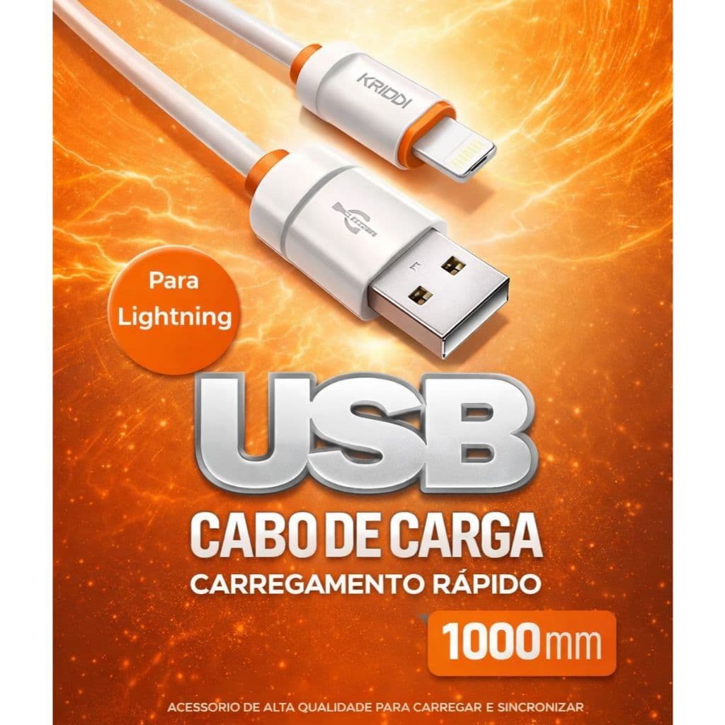 Cabo Para iphone carregamento rápido