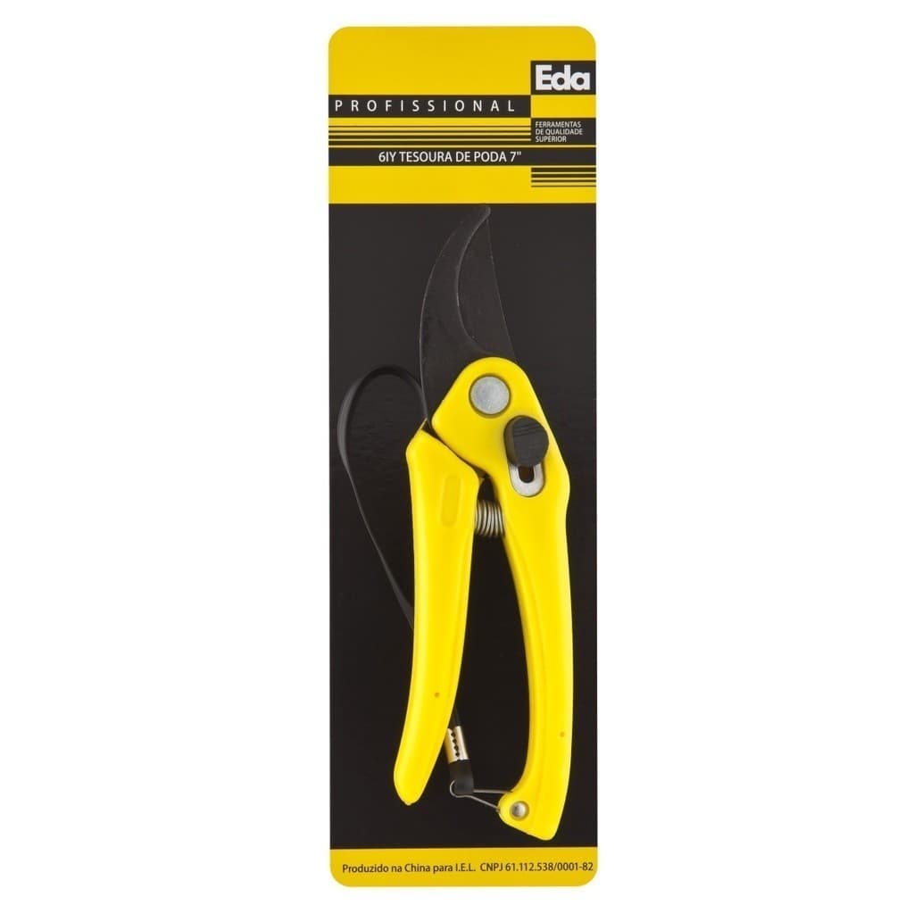 Tesoura de Poda para Jardim Profissional 7 Polegadas 6IY Eda