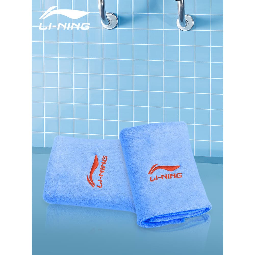 Li Ning Toalha Absorvente Profissional Toalha de Banho Natação de Secagem Rápida Esportes de Secagem Rápida Menino de Se