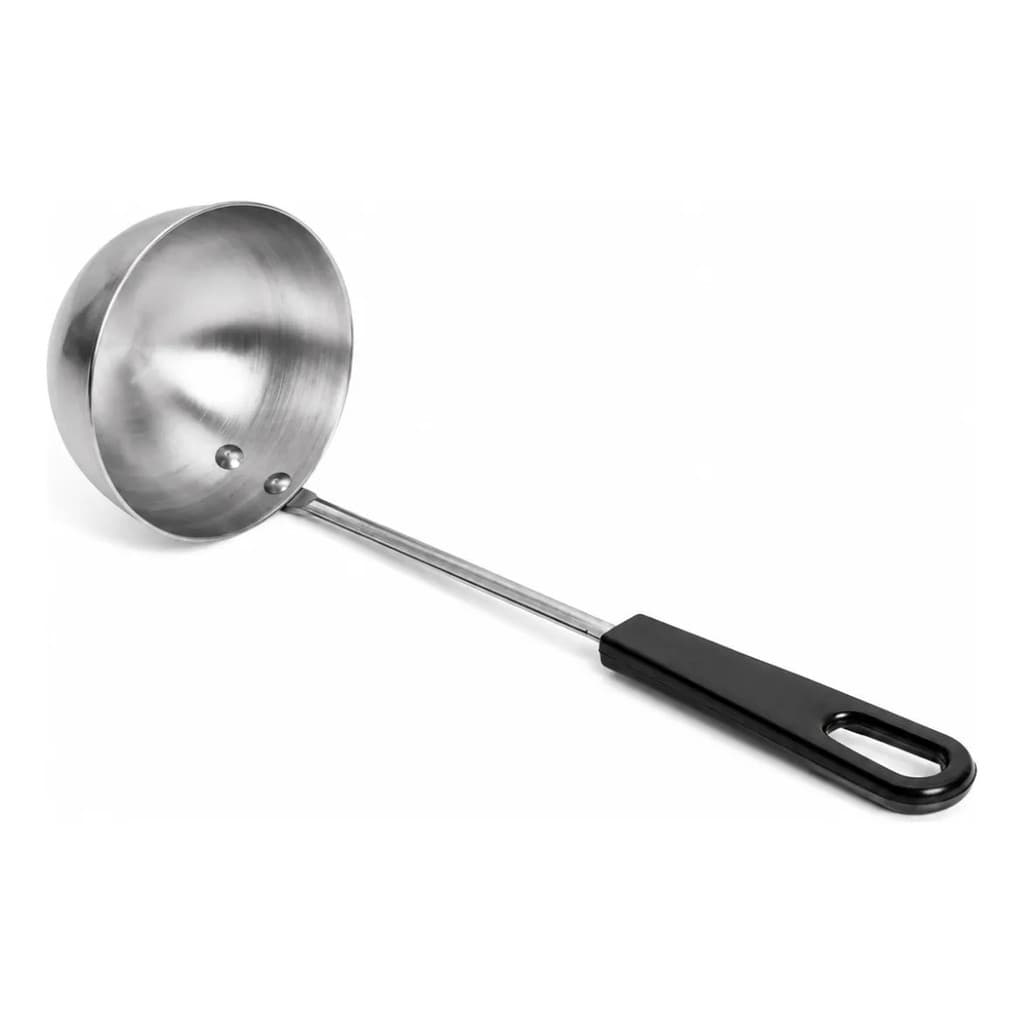 Concha Colher Doméstica Para Caldos Aluminio