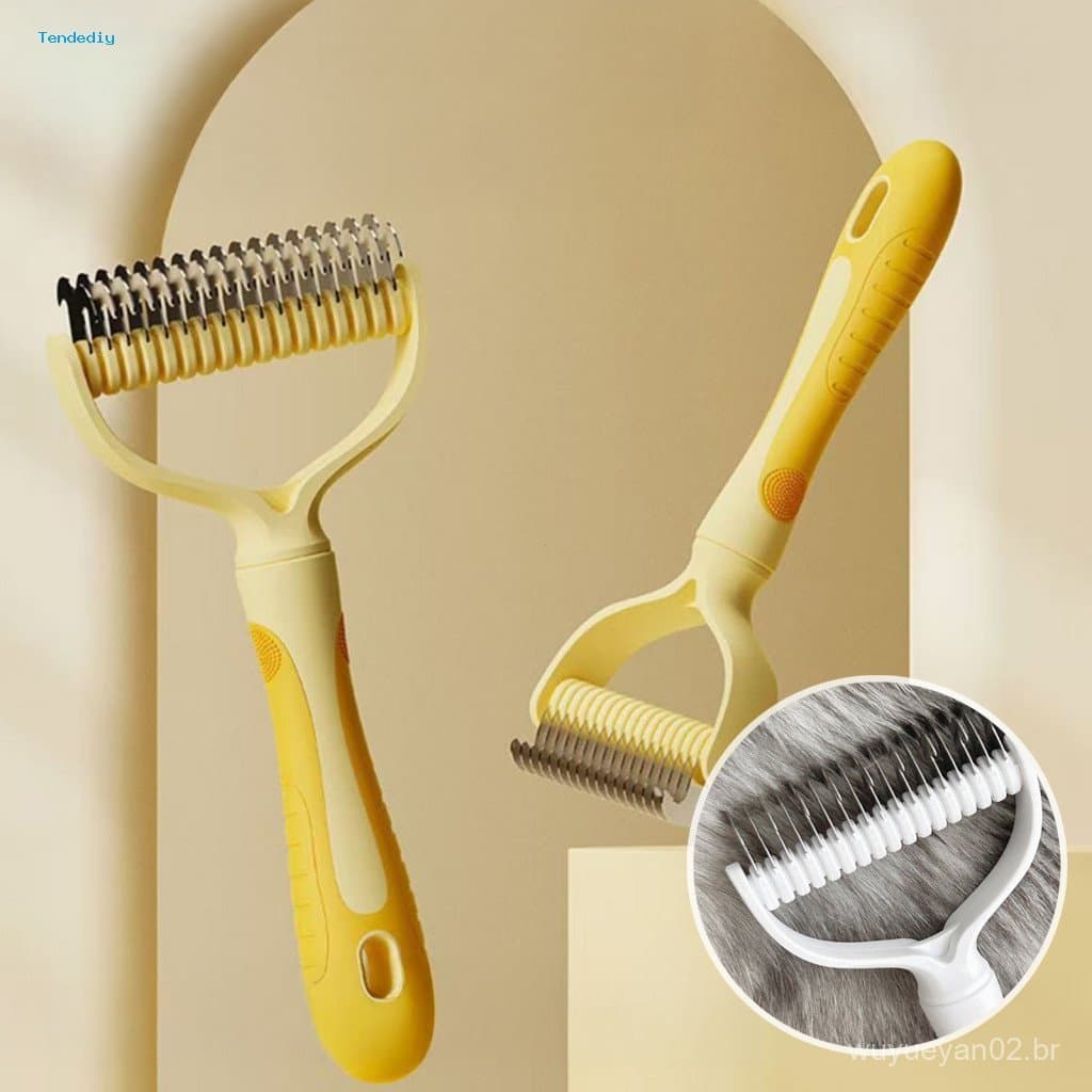 [Caager] Escova Para Animais De Estimação Cabelos Curtos Ferramenta Remoção De Profissional De Compridos Melhor Remover