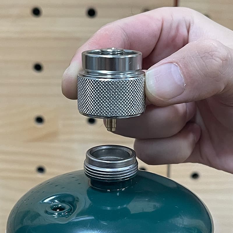 Conversor de Interface MAPP Manpu ao ar livre, cabeça de conversão de tanque de gás plano, adaptador de tanque de gás pr
