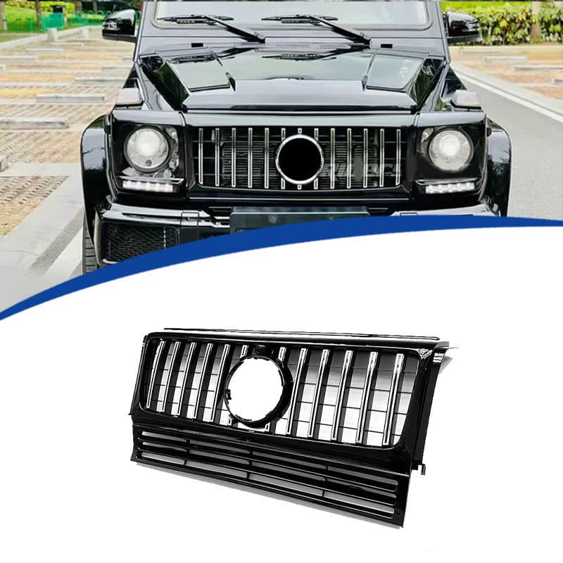 Adequado para 2004-2018 classe G W463 modificado GT tira Vertical malha grade de entrada de ar fábrica pronto estoque