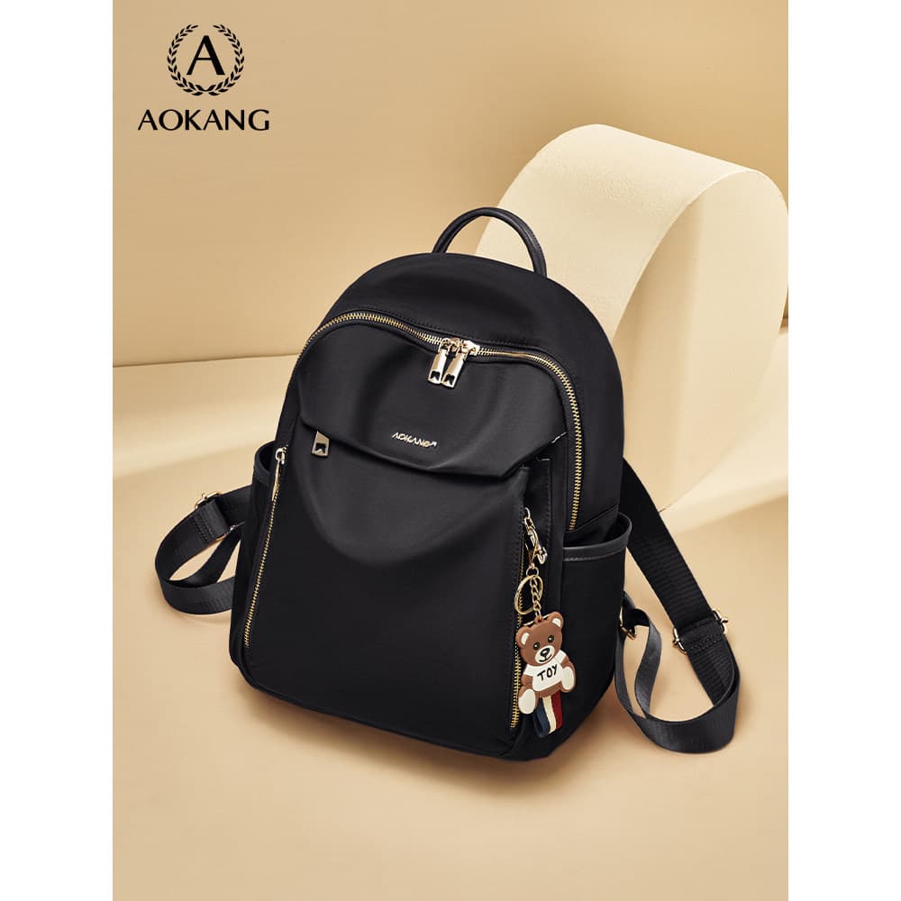 Okcom mochila 2026 novo estilo grande capacidade leve mochila montanhismo bolsa de lona viagem bolsa escolar estudante