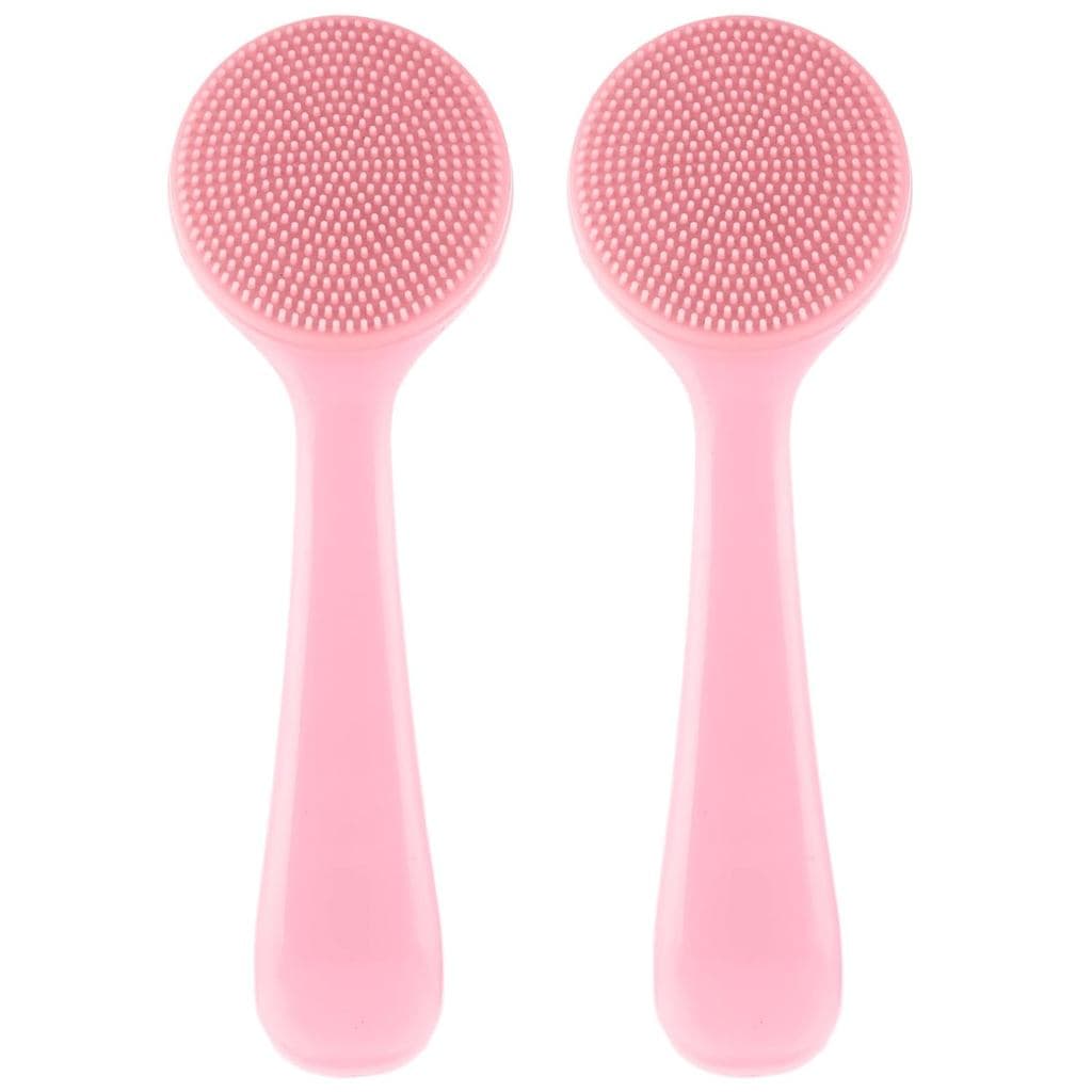 Conjunto de 2 Escovas Esfoliantes Faciais para Mulheres, Escova de Limpeza Facial de Silicone Macio, Esfoliante Manual p