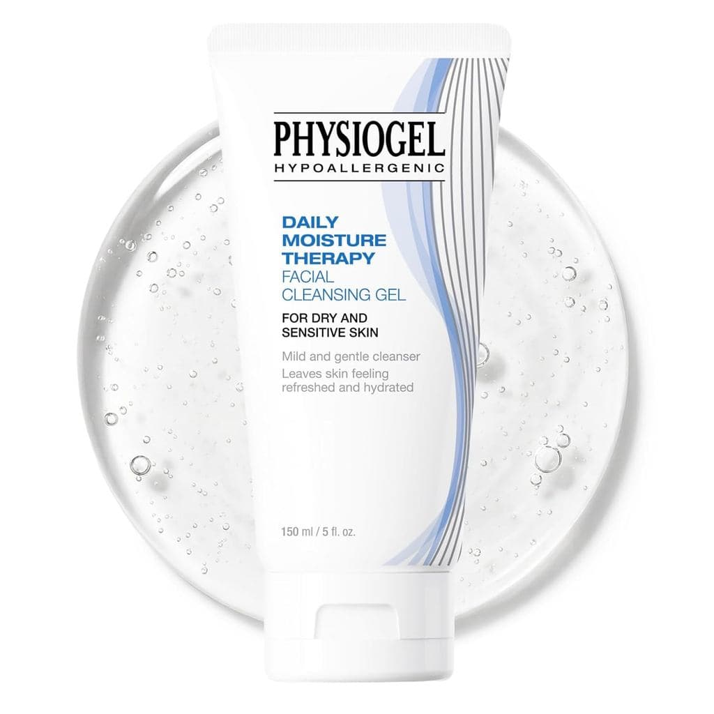 PHYSIOGEL Gel de Terapia de Hidratação Diária, Sabonete Facial Hidratante e Limpador de Poros, com Ceramida e Glicerina,