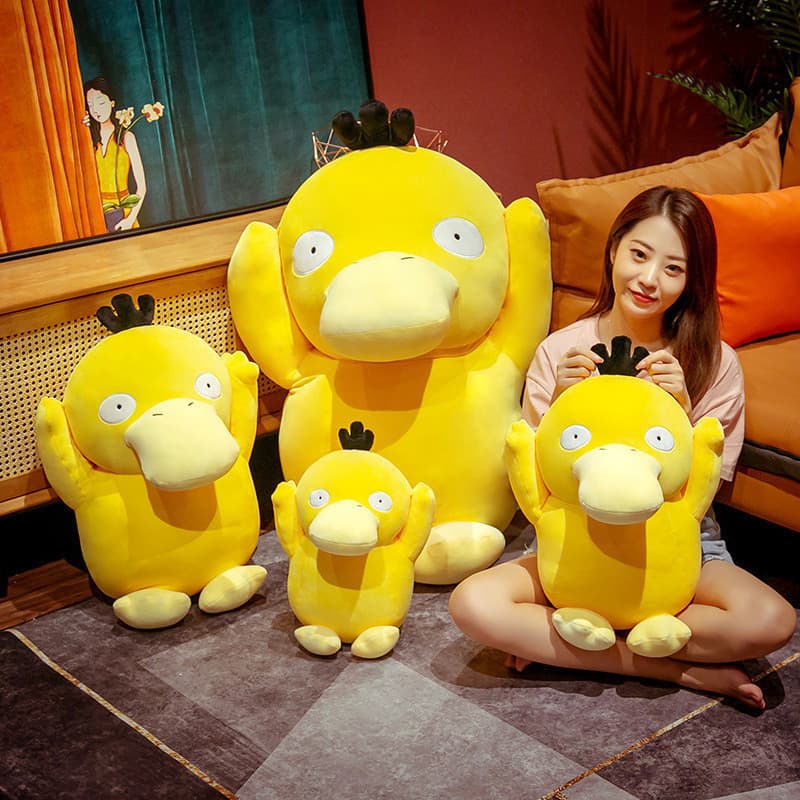 Criativo Pokémon Keda Duck Brinquedo De Pelúcia Feminino Presente De Aniversário Travesseiro Boneca
