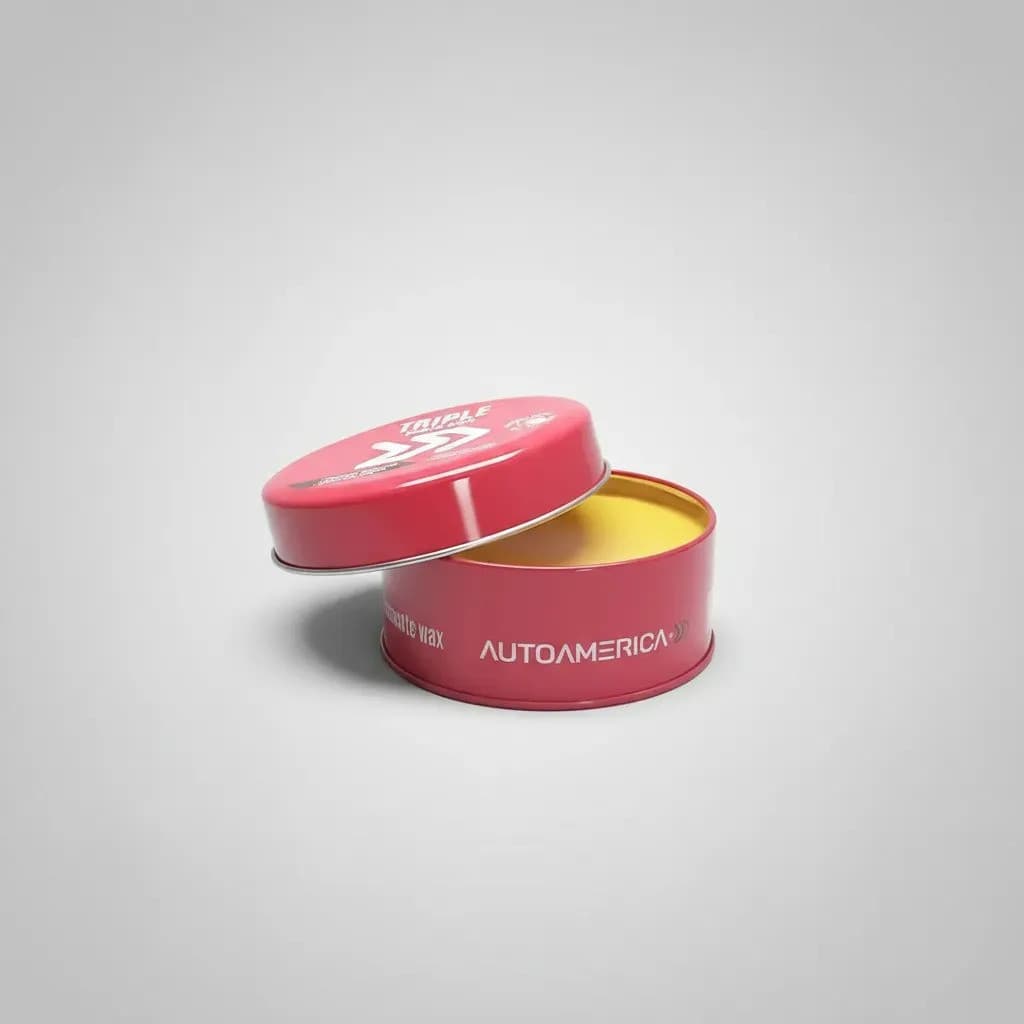 Cera De Carnauba Triple Paste Wax 100g Autoamerica