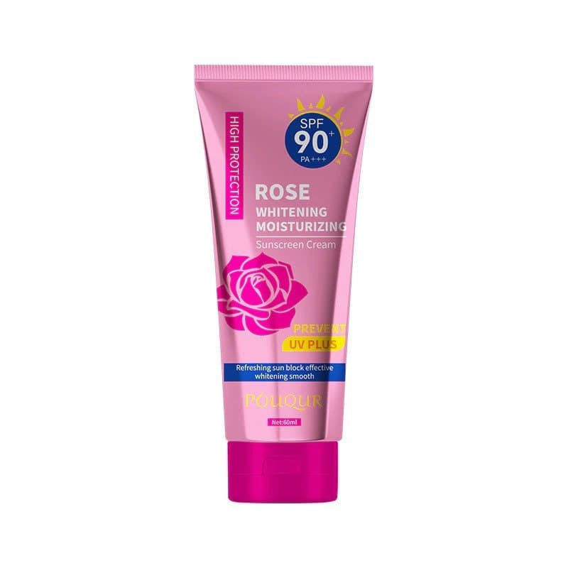 [SPF 90+] Protetor Solar com Cor Rose Ning - 3 em 1 BB + Protetor Solar + Protetor UV 60ml