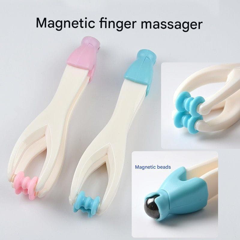 Massageador portátil, massageador de acupressão para os dedos, rolo de massagem para articulações, ferramenta de massage