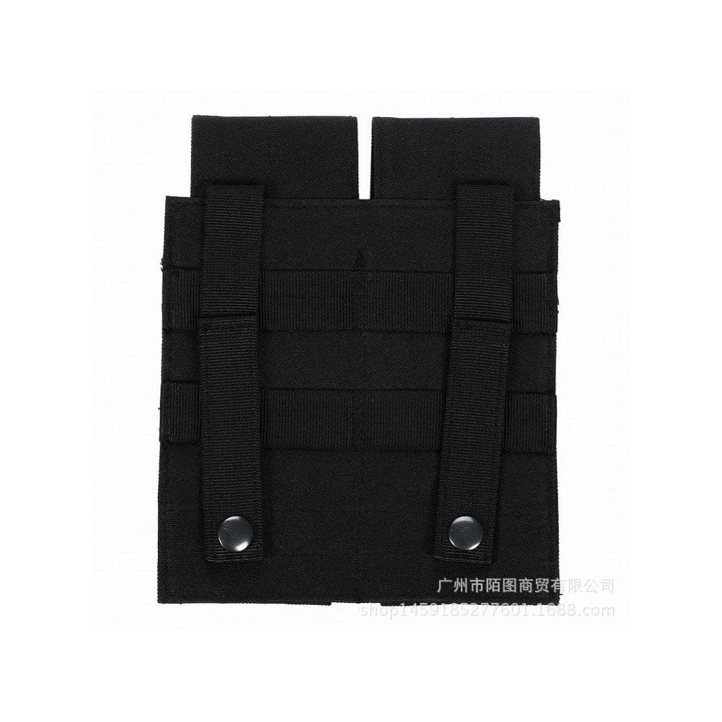 Molle tático duplo saco ventilador militar esportes ao ar livre multifuncional duplo saco colete acessório saco