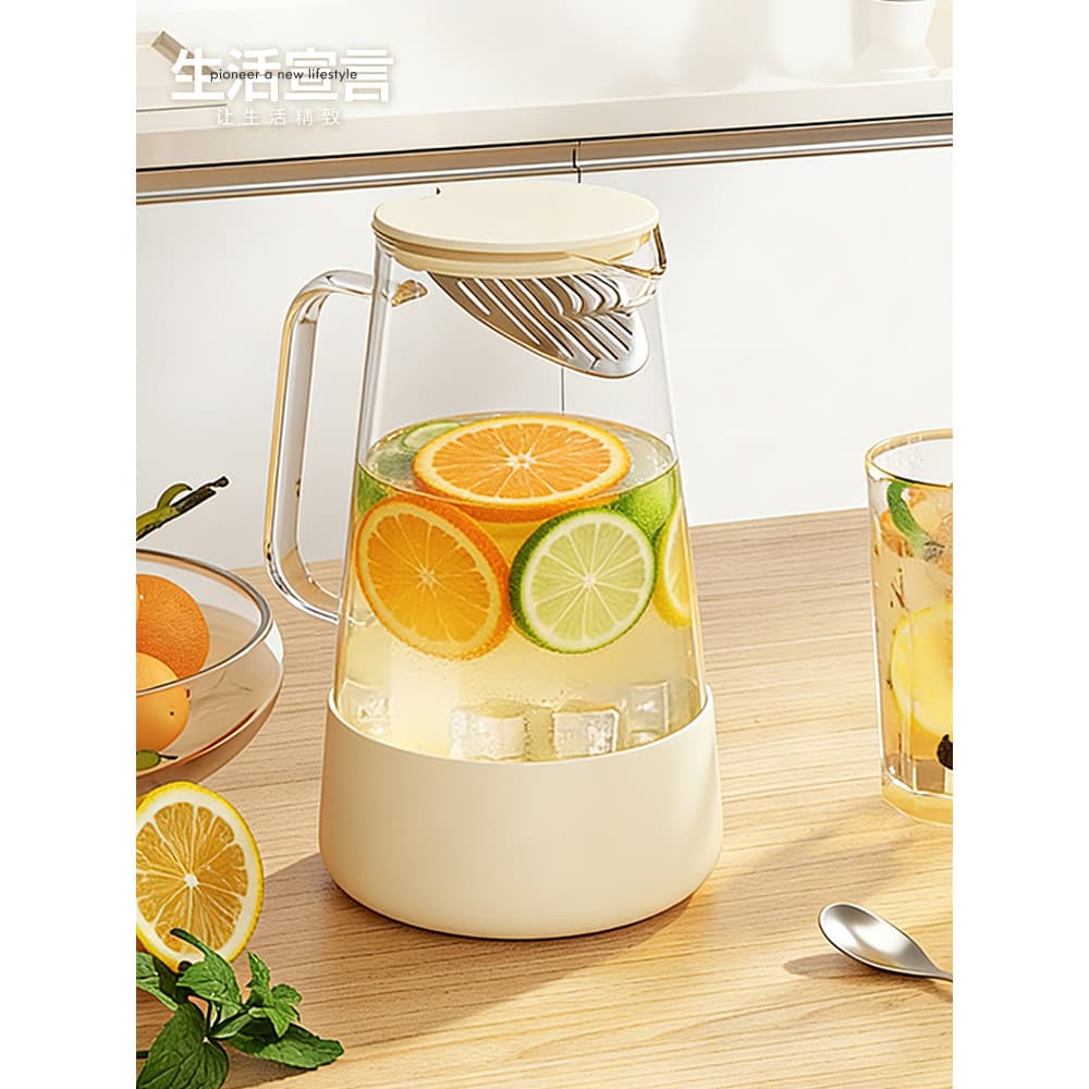 Copo de café vidro alto borosilicato garrafa de água de vidro de grande capacidade resistente a altas temperaturas domés