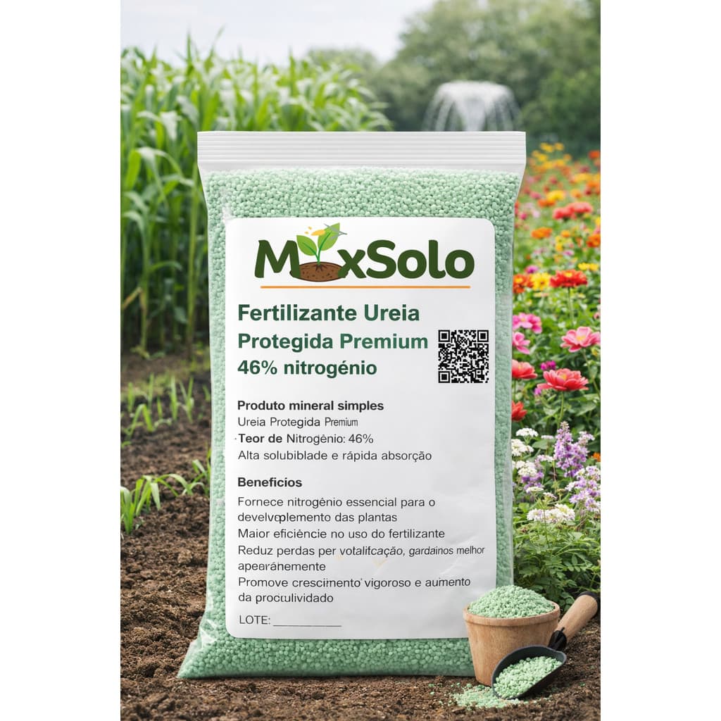 Fertilizante Ureia Protegida Premium 5kg 46% nitrogênio