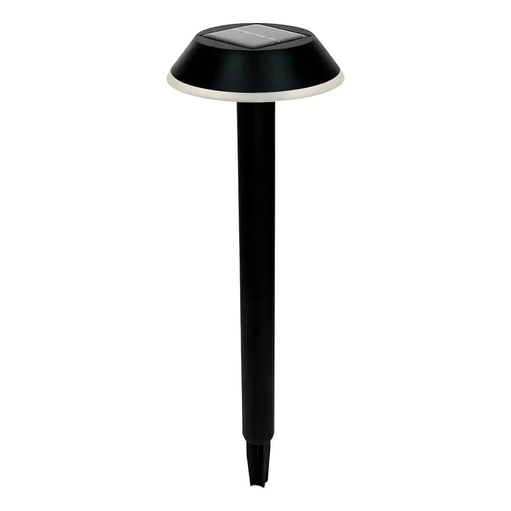 Espeto Solar Balizador Kit Com 2 Un 2w Luz Branca 140lm Gaya