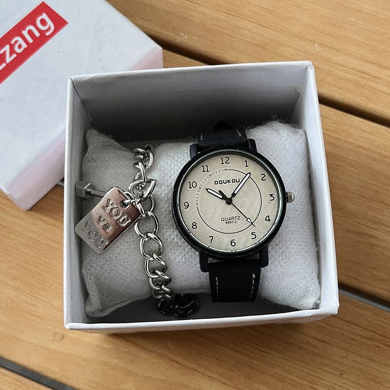 Exame dedicado relógio masculino feminino estudantes do ensino médio apenas olhar para o tempo mudo à prova dwaterproof