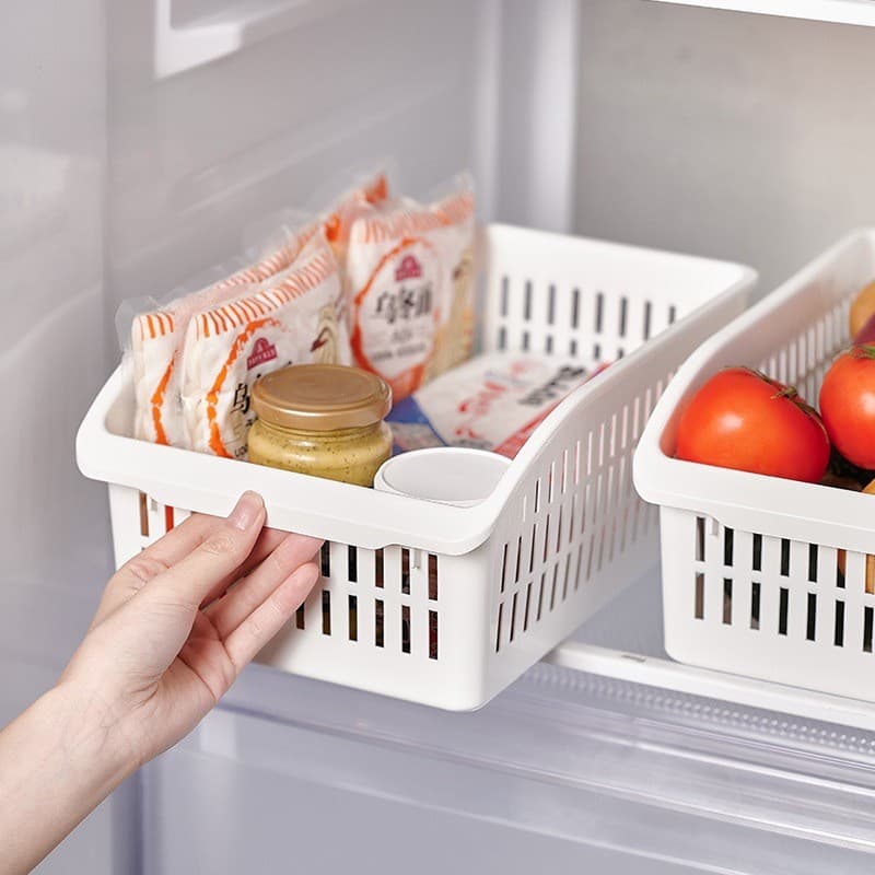 Japonês pedido Original cozinha cesta de armazenamento de vegetais geladeira cesta de armazenamento de frutas armário de
