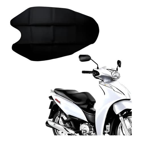 Capa Do Banco Honda Biz 125 / Biz 110 2018 A 2022 Preto