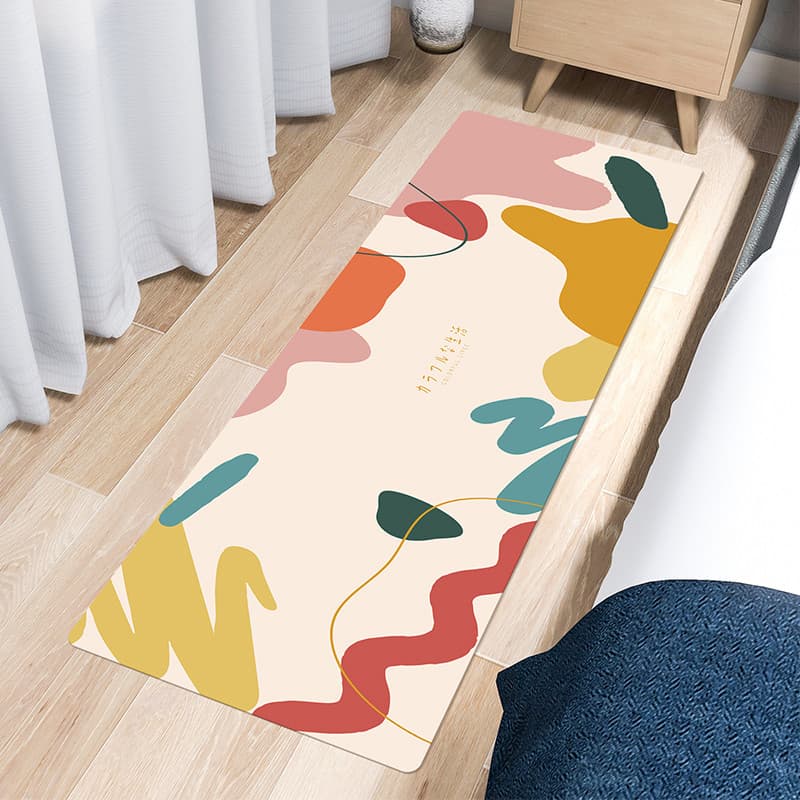 Nordic tapete quarto sala de estar completo bonito quarto cabeceira cobertor mesa café sofá Tatami retangular tapete