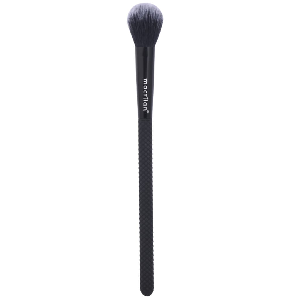 Pincel De Maquiagem P/ Iluminador Profissional Noir Macrilan N13 Cerdas Ultramacias