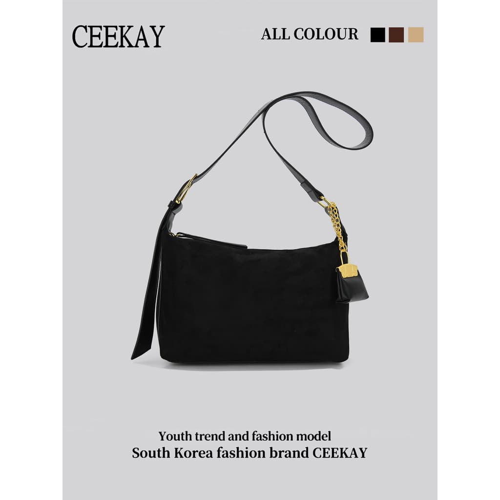 CEEEKAY Original High-End sentimento trabalho Commuter saco feminino 2026 novo estilo de grande capacidade cruz-corpo fo