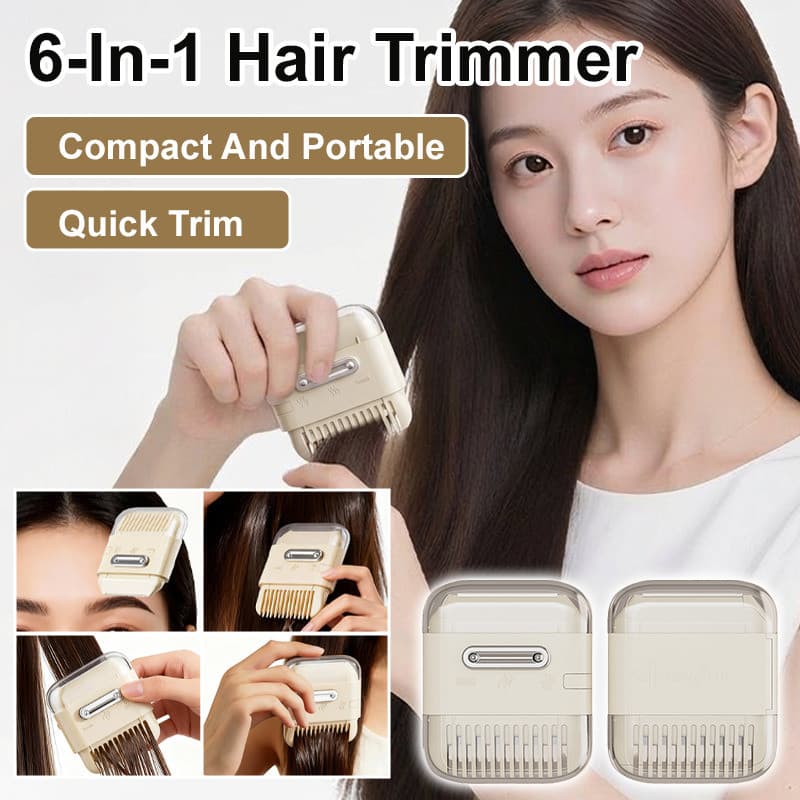 Corte De Cabelo Cortador De Cabeça Capa Protetora Armazenamento Portátil Bege Multivelocidade Ajustável Pente De Franja
