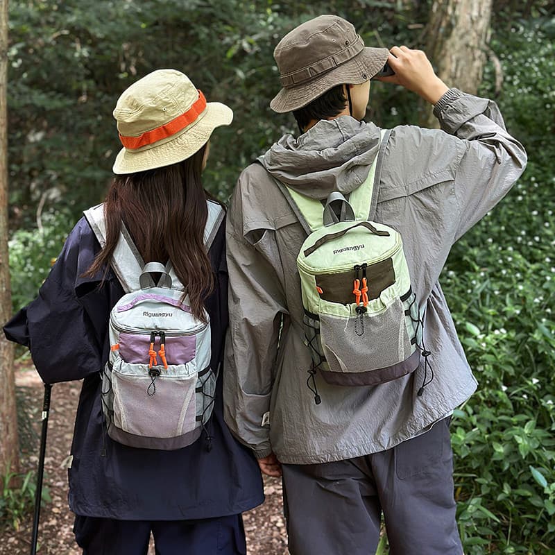 Bolsa de caminhada ao ar livre mochila esportiva senhoras viagem leve montanha escalada caminhadas mochila pequena bolsa